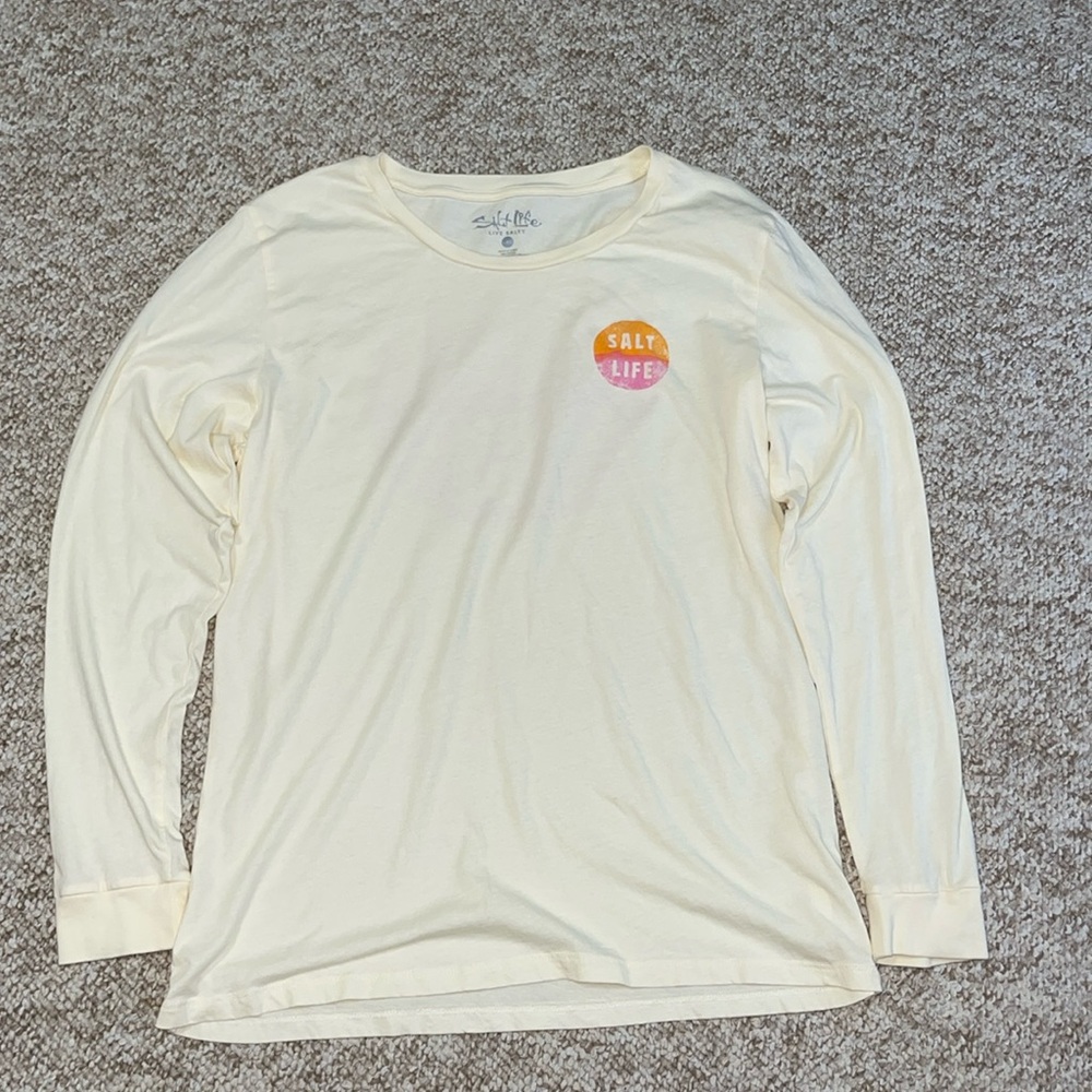 Salt Life Yellow Longsleeve Shirt